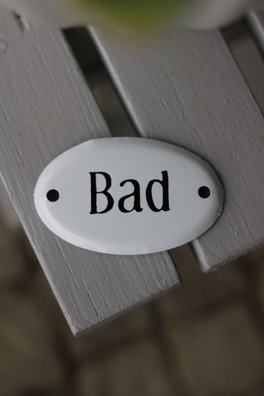 Bad-skylt