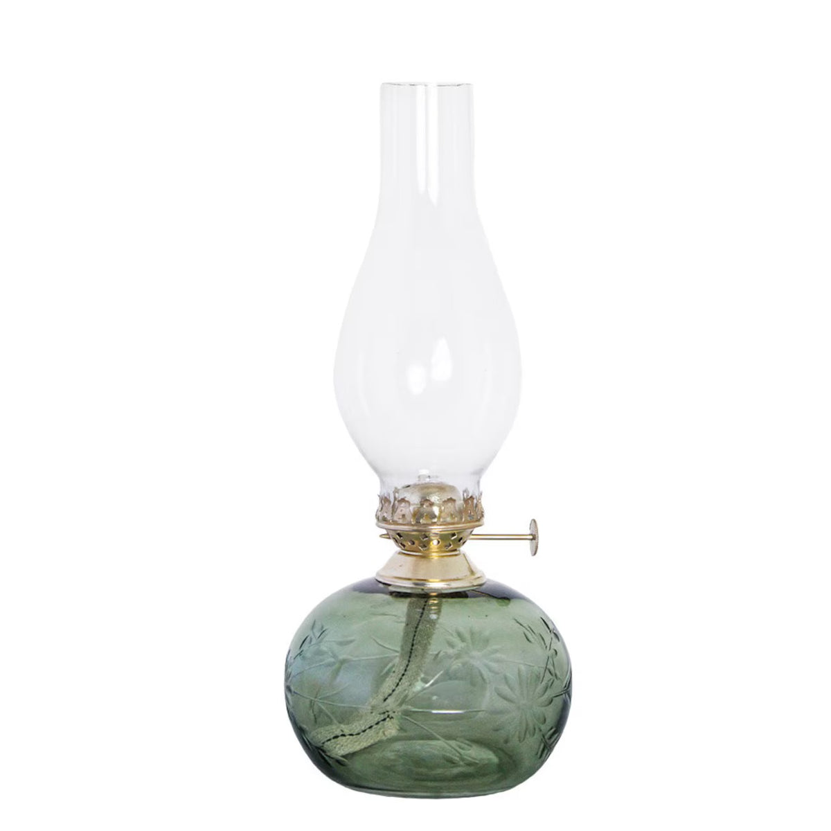 Fotogenlampa Grön